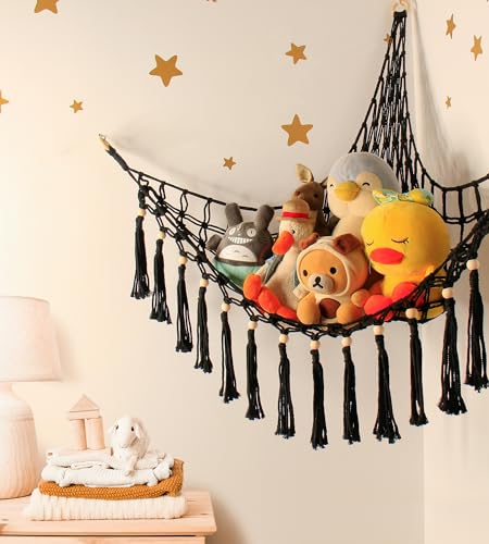 Transform Your Space: The Ultimate Stuffed Animal Hammock with LED Magic!