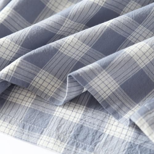 Premium Comfort Breathable 100% Cotton Pajama Shorts Men's Sleep Pants Lounge Soft Sleepwear Elastic Waistband3