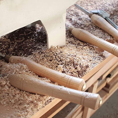 Herramienta profesional para torno de madera con mango ergonómico miniatura 7