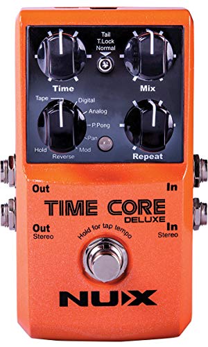 Nux TIMECDLX Pédale d’effet - Les Beatles, Paul McCartney, John Lennon, RIngo Starr, George Harrison Nux TIMECDLX Pédale d'effet