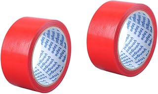 STOBOK 2piezas Cinta De Adhesivo Para Equipos Eléctricos y Proyectos De Carpeta Rojo