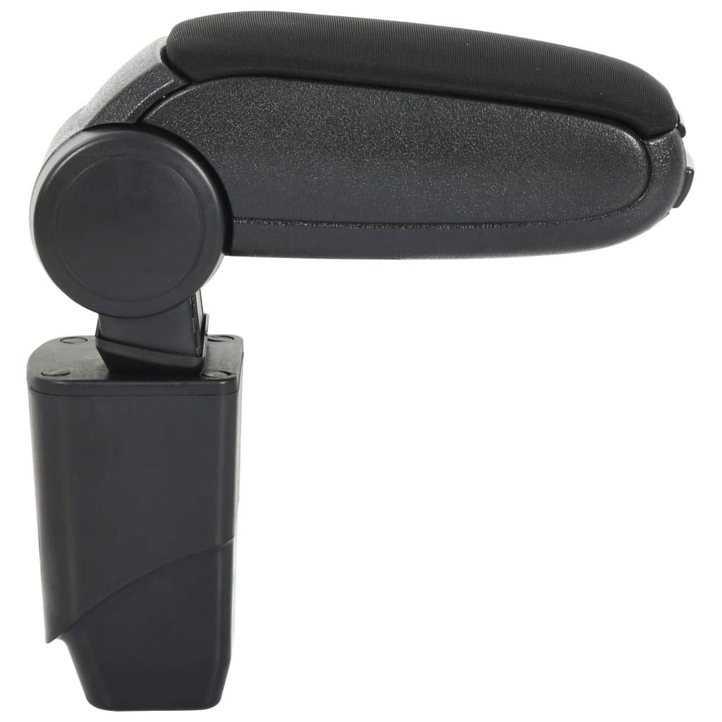 Accoudoir de voiture noir avec compartiment de rangement pour Peugeot 206 206cc 2009, en plastique ABS, réglable, confort pour conducteur et passager, accessoires intérieurs pour rénovation et
