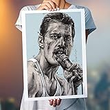 Freddie Mercury 02 Poster 50x70 cm