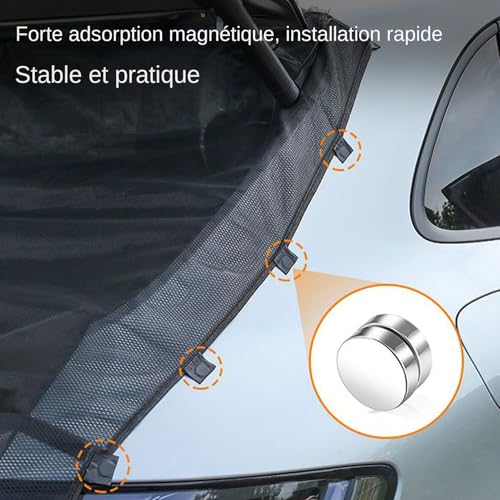Moustiquaire pour camping car avec filet de ventilation