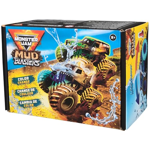 Monster Jam Mud Blasters Grave Digger & Megalodon 2-Pack - image 8