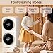 2 in 1 Mini Twin-drum Portable Washer and Dryer Combo, Mini Washing Machine with LCD Control Panel, Stainless Steel Drum, for Small Items of Clothing, Underwear, and Socks
