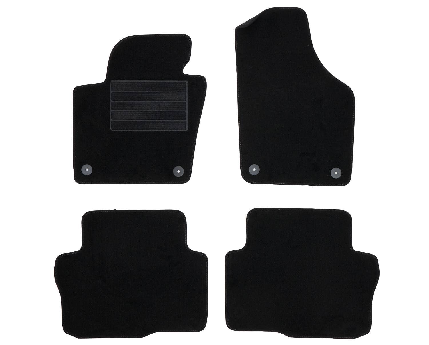 Auto Fußmatten passend für VW Sharan ab 9/2010-2023/für Seat Alhambra ab 10/2010-2023 AZUGA AZ10082537 Automatten