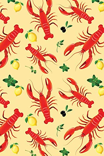 Lobster: Lobster Lovers Gift Lined Notebook Journal 110 Pages image 3