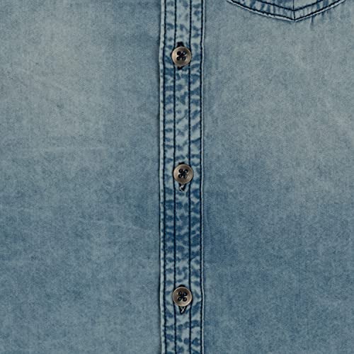Image of Under Fourteen Only Boys Shirt, 100% Cotton Half Slevees Narrow Collar Regular Fit Printed Shirts for Kids Boys.
