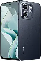 Smartphone Infinix Hot 50i 4GB RAM 256GB 4G Câmera Dupla 48MP+ Selfie 8MP NFC 5000mAh 6,7' 120Hz - Preto Obsidiana