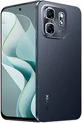 Smartphone Infinix Hot 50i 4GB RAM 256GB 4G Câmera Dupla 48MP+ Selfie 8MP NFC 5000mAh 6,7” 120Hz - Preto Obsidiana