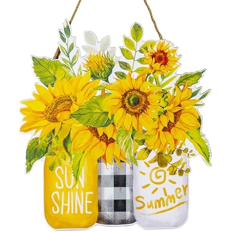 Summer Sunflower Wooden Sign by MMguai Cover