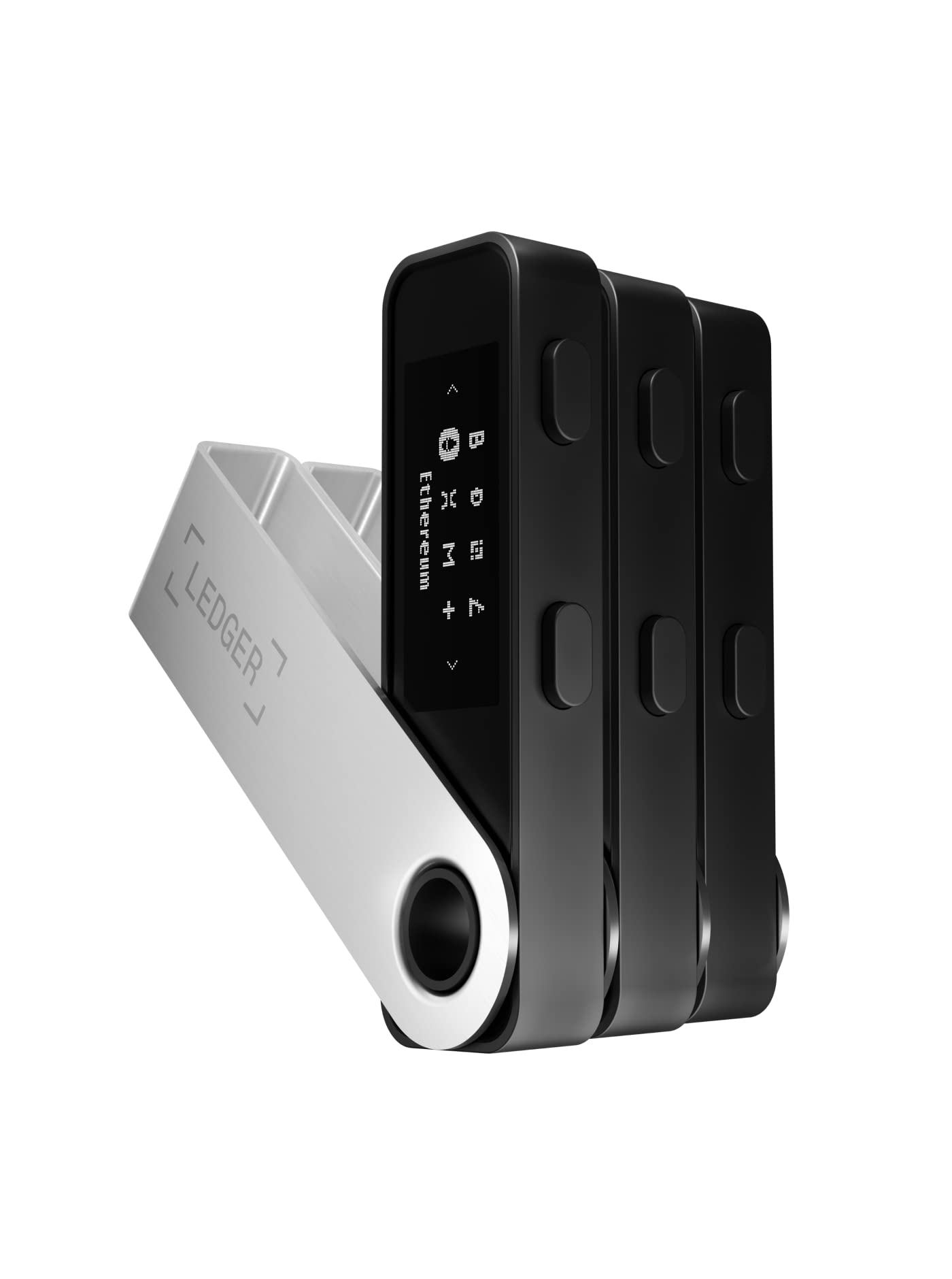 Amazon.co.jp: Ledger Nano S Plus 3パック - シンプルで安全な暗号資産ウォレット（署名用デバイス） -  Androidまたはデスクトップ専用 : パソコン・周辺機器