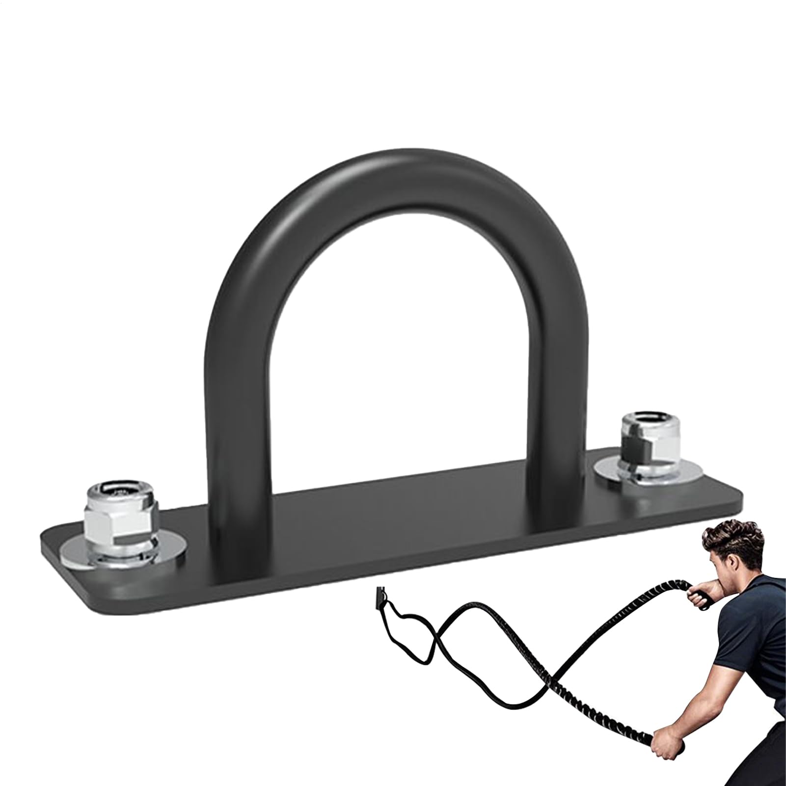 Support pour sangles de suspension et anneaux de gym de boxe durable - 8
