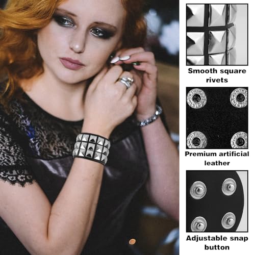 Studded Bracelet, Punk Bracelet, Spiked Bracelets, Emo Bracelets, Goth Bracelets, Gothic Bracelet, Studded Arm Band2