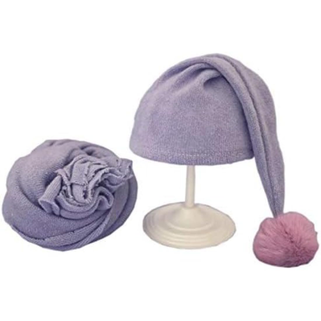Manta de swaddling para recién nacido con gorro Imiolo para estudio de fotografía