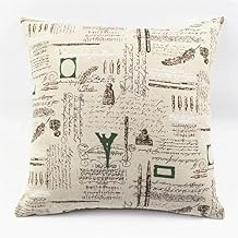MoonRest Decorative Pillow, Fully Assembled with Hidden Zipper Filled with Synthetic Down Pillow Inserts Feather Art