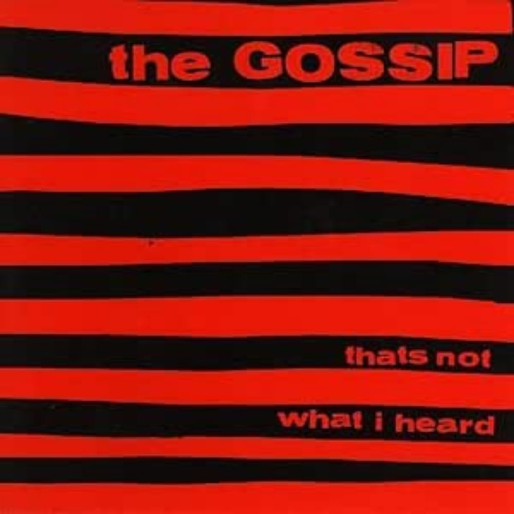 Gossip - That's Not What I Heard (Kill Rock Stars) Vinyl 12"" Album
