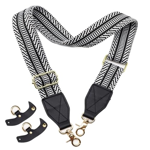 Image of LEMEDE Purse Strap Replacement Crossbody 1.5 inch Wide Shoulder Strap Adjustable Straps Handbag Strap Replacement Belts