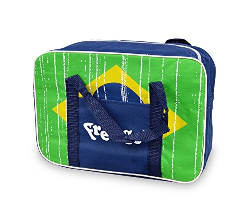 mws 2507 Borsa termica FREE-GO bandiere dal mondo capacità 4 litri (Verde)