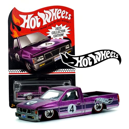 Image of Hot Wheels Collector Edition | Premium Die-Cast Metal Car for Kids & Collectors | Rare One-Time Release Model for Boys | No Restock Limited Edition (Custom 93 Nissan Hardbody (2023))