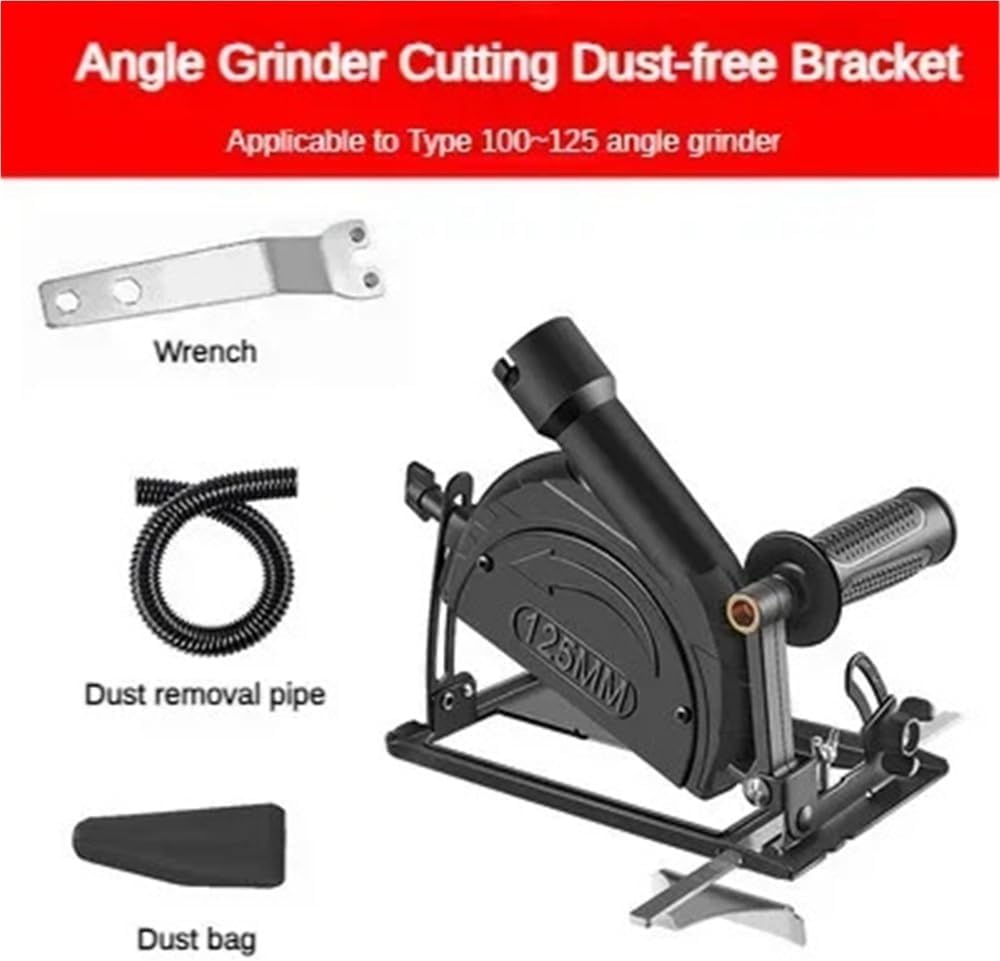 Electric Angle Grinder Stand Multifunctional 40mm Depth Adjustable Grinder Cutting Base Stand Dustproof Circular Saw Stand