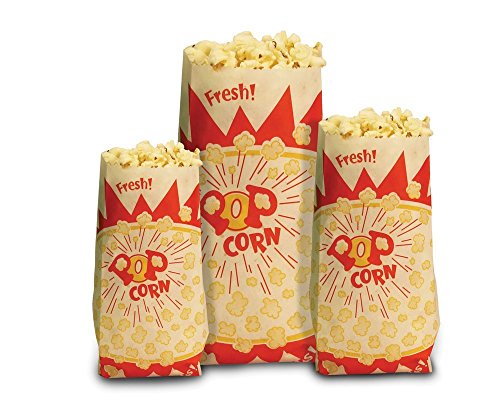 Paragon Paper Popcorn Bags-Medium (1.5oz)