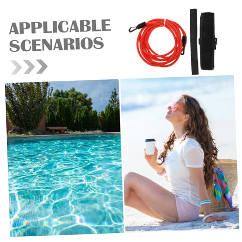 Set de entrenamiento natación con bandas de resistencia BESPORTBLE miniatura 3