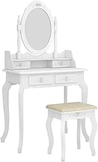 YADSHENG Dressing Table Dresser Make Up Desk Solid Wood Dressers Dressing Table  - Compare price