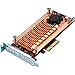 QNAP QM2 Interno M.2, NVMe Interface Cartões/Adaptador