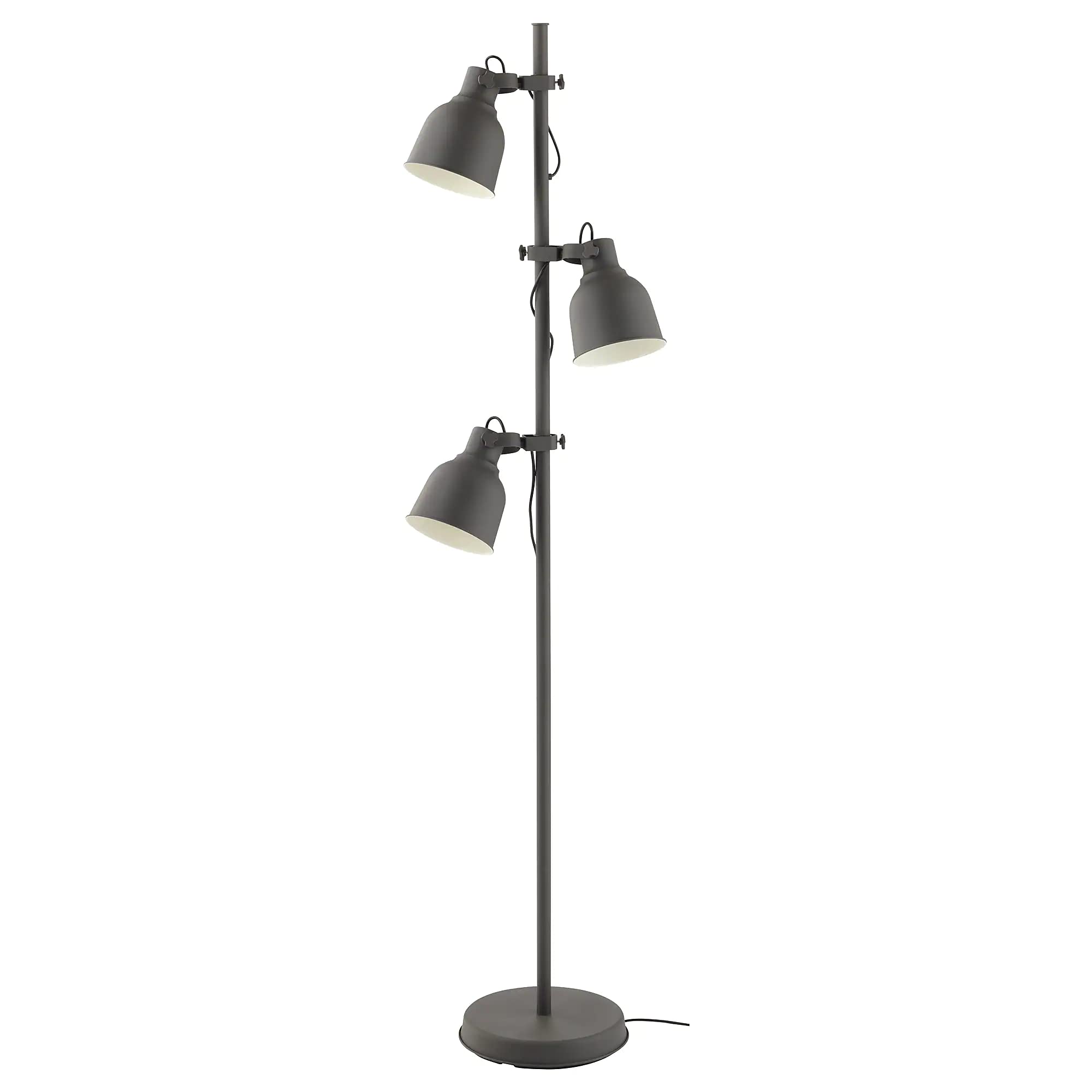 IKEA Rustic Adjustable 3 - SPOT Floor LAMP - Dark Grey by STOCKLAND-image-30