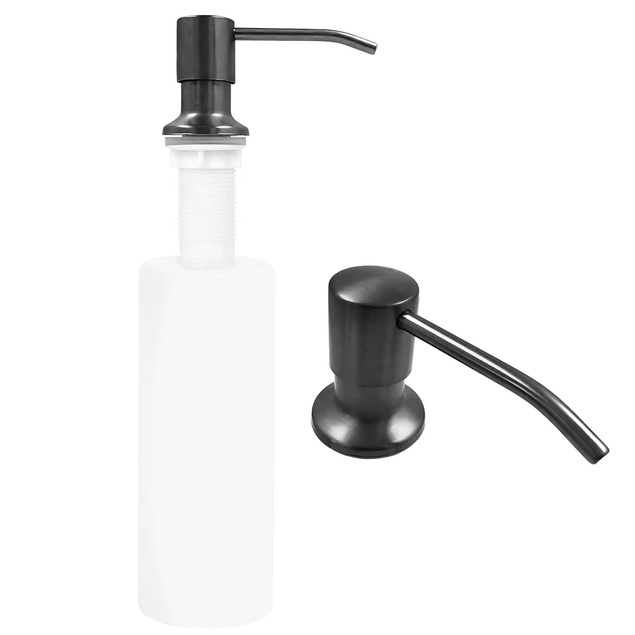 Dispensador de líquidos titanio Rea LON estética para cocina