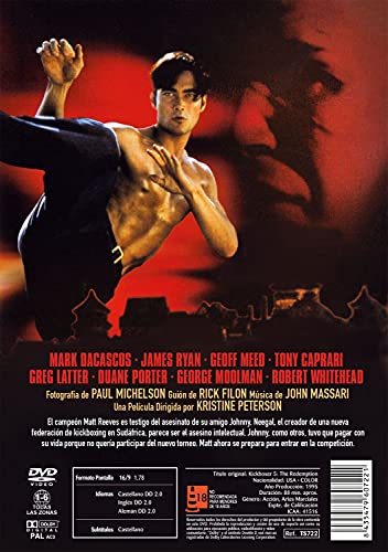 Kickboxer 5 Revancha DVD 1995 Kickboxer 5: The
