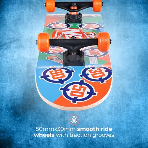 Image of 31-Inch Skateboard, 9-Ply Maple Deck, ABEC 5 Bearings