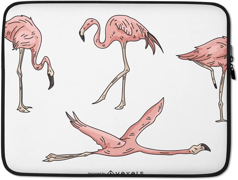 Renerded Flamingo Pattern