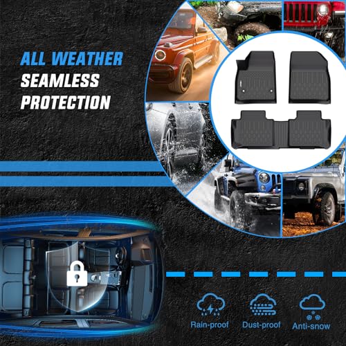 Image of Nilight TPE Floor Mats for Chevy Blazer 2019-2026