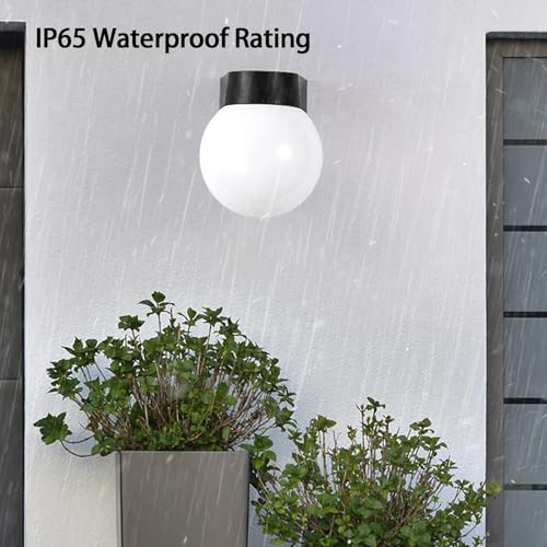 Aplique de Pared IP65 con Luz Blanca y Estructura Acrílica 2