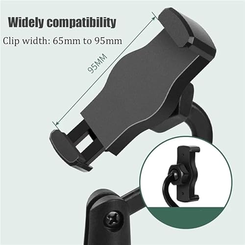 Suporte de Mesa Para Celular 360 graus Ajustável Articulado Universal Escritório Live Reunião Base R