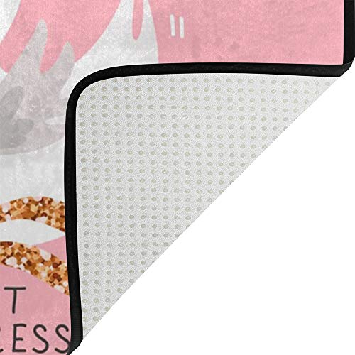 Tapis dessin animé mignon grand format 72x48 inch doux et isolant - 5