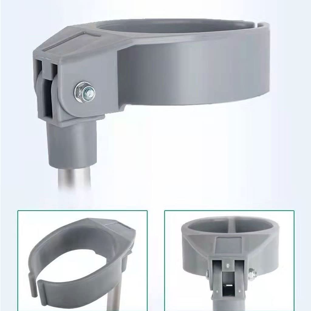 Bastón Muletas de Codo Selladas Muletas de Brazo Rehabilitación de fracturas for jóvenes Muletas Dobles telescópicas Antideslizantes Ligeras Muletas for Axilas Andador