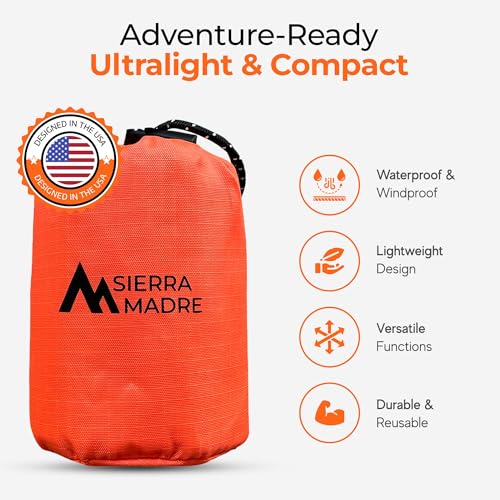 Sierra Madre Mylar Bivy Sack 10 Pack