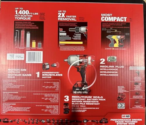 Heavy Duty Cordless Impact Wrench Kit