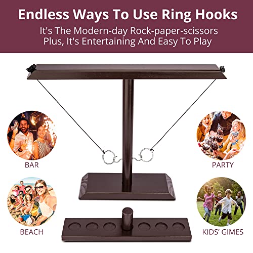image for DreamToyz Ring Toss Game – Hook and Ring Game – Easy and Quick Ins