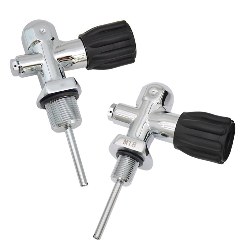 Scuba Tauchflaschenventil 250 BAR Messing Dual-Use DIN/Yoke mit