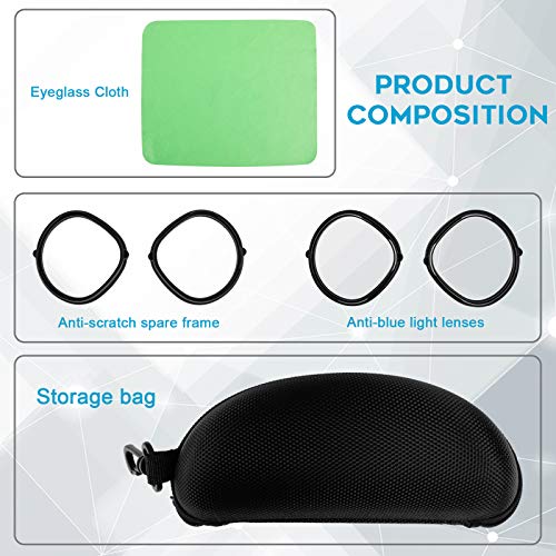 NEWZEROL voor Quest 2 Lens Scratch Pad Bescherming Bijziendheid Bril tegen krassen VR Headset Lens Compatibel voor Quest… - Image 7