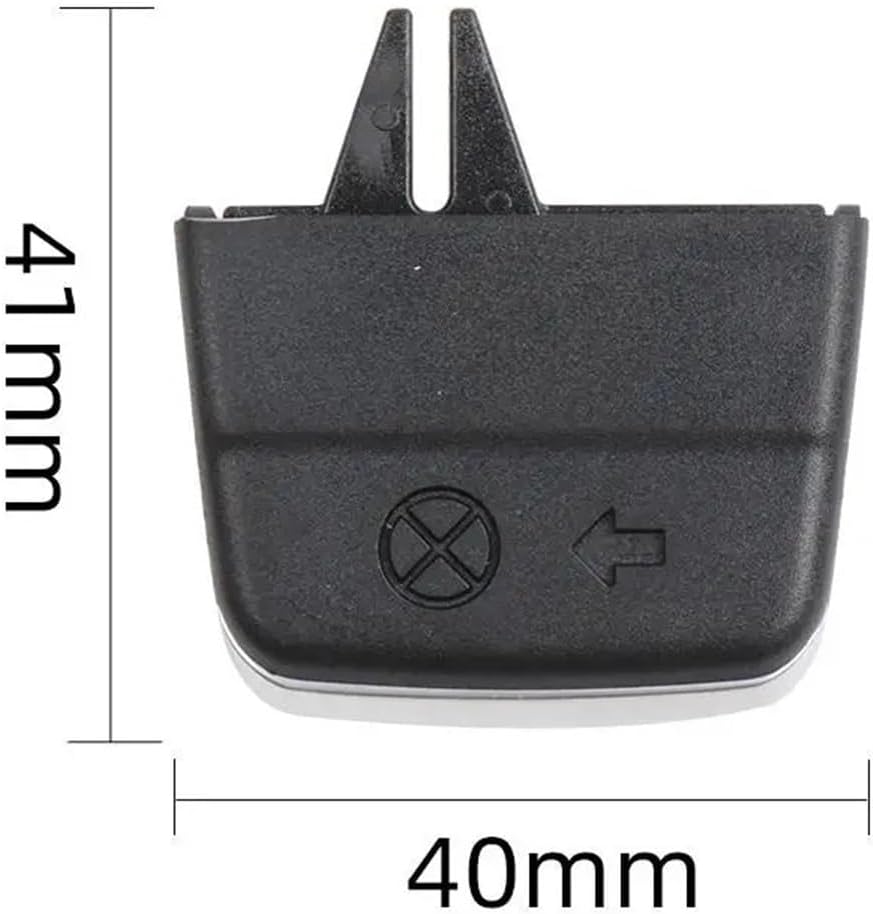 Fit For K2 11-15 Vent Leaf Adjust Clip Car Air Conditioning Vent Outlet Tab Clip Paddles 97460-4X000WK-1 97480-4X110WK-1(No.2)