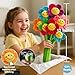 T play Flower Plush Stuffed Kids: Bendable Stems Flores Toy Sunflower Bouquet Room Decor Girl Gift Age 2-5