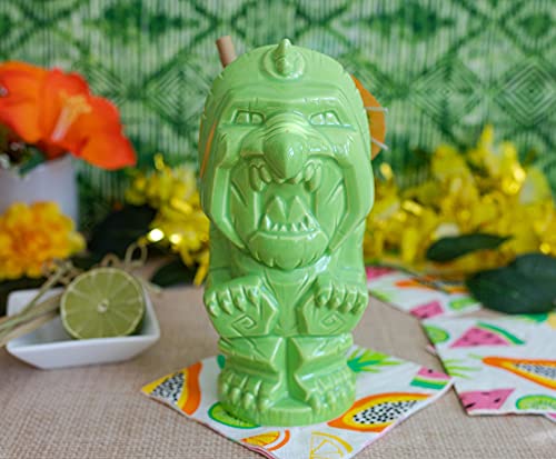 Taza de cerámica Geeki Tikis Battle Cat Masters of the Universe miniatura 3