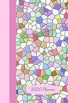 2020 Planner : Pretty, Mosaic Themed Agenda