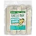 Baxter Boy Premium Rawhide Roll for Dogs Natural Chews Extra Thick Treat – Large 8”– 9” (10 Pack)